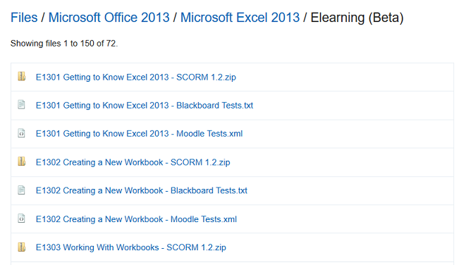  Elearning files